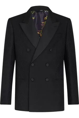 Etro Blazer croisé à motif en jacquard