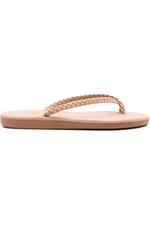 Ancient Greek Sandals Tongs à bride tressée
