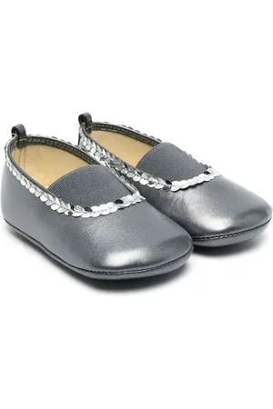PèPè Ballerines à ornements de sequins brodés