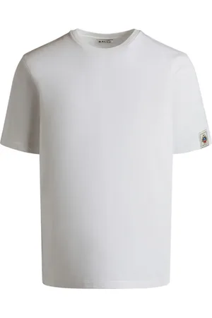 Bally T-shirt en coton à logo appliqué