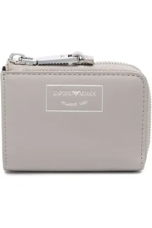 Emporio Armani Portefeuille en cuir artificiel à logo