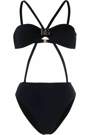 Dolce & Gabbana Maillot de bain à plaque logo