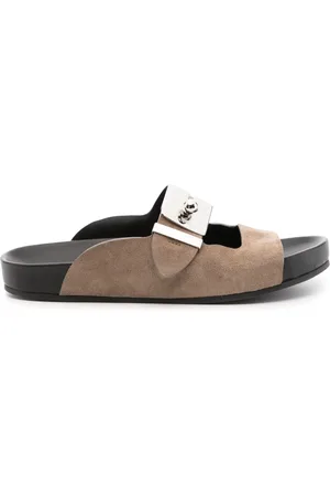 Lanvin Sandales en cuir à boucle