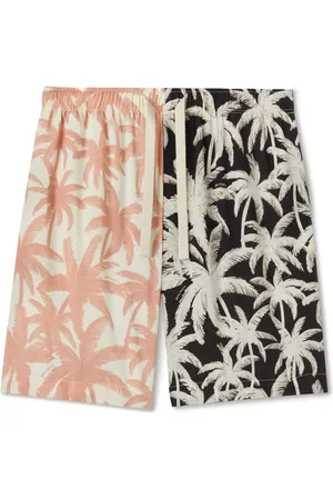 Palm Angels Short Patchwork Palms