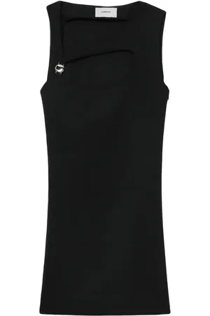 COPERNI Robe courte sans manches à découpes