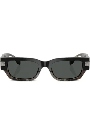 VERSACE Lunettes de soleil à monture rectangulaire