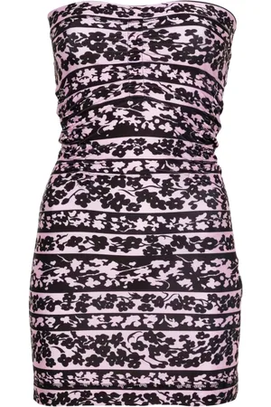 KNWLS Robe courte Skinn à imprimé Blossom