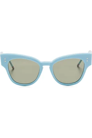 Thom Browne Lunettes de soleil à monture papillon