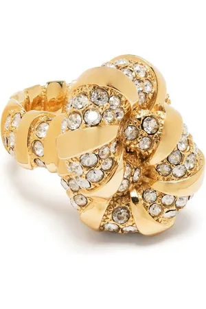 Lanvin Bague Mélodie à ornements en cristal