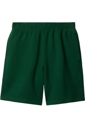 Burberry Short de sport en coton à patch logo
