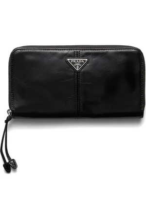 Prada Portefeuille en cuir
