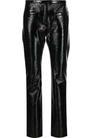 Courrèges Pantalon Tube en vinyle