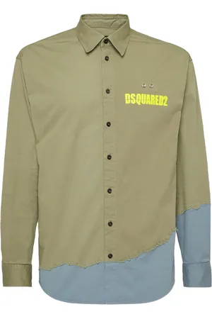 Dsquared2 Chemise colour block à logo imprimé