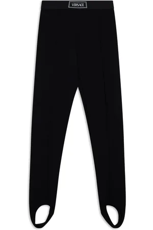 VERSACE Legging à taille logo