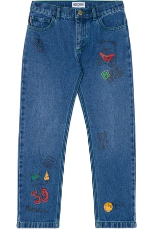 Moschino Jean à imprimé Teddy Bear