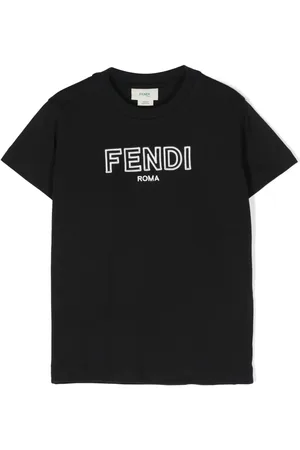 Fendi T-shirt à logo brodé