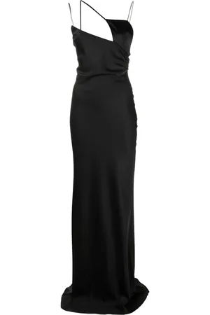 The Attico Robe longue Melva satiné