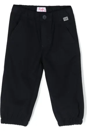 Il gufo Pantalon élastiqué à patch logo