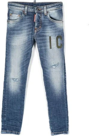 Dsquared2 Jean slim à imprimé Icon