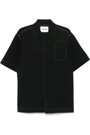 Jil Sander Chemise en gabardine
