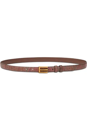 Etro Ceinture réversible à imprimé cachemire