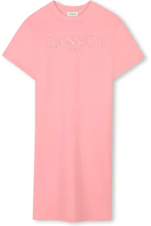 Lanvin Robe à patch logo