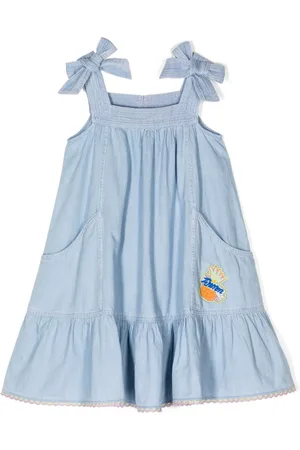 ZIMMERMANN Robe en jean à design sans manches