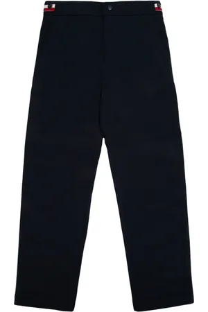 Moncler Pantalon droit à patch logo