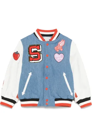 Stella McCartney Veste bomber à imprimé fraises