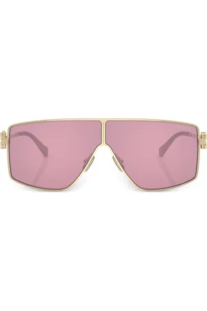 Miu Miu Lunettes de soleil à monture oversize