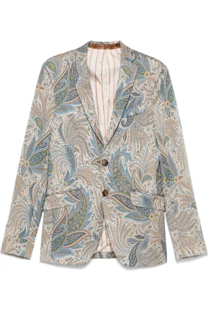 Etro Blazer à imprimé cachemire