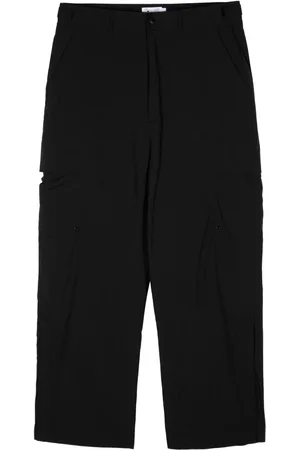 Izzue Pantalon droit à détail de plis