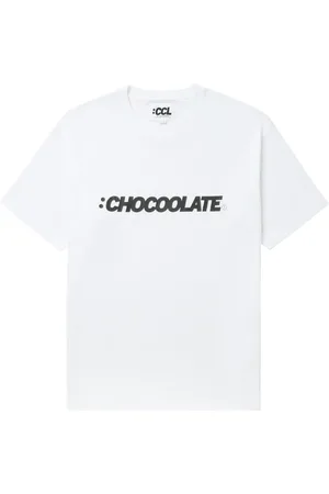 Chocoolate T-shirt en coton à logo imprimé