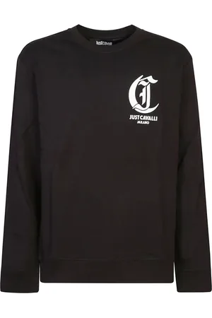 Roberto Cavalli Sweat brodé en coton