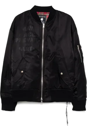 MASTERMIND Veste bomber à fermeture zippée