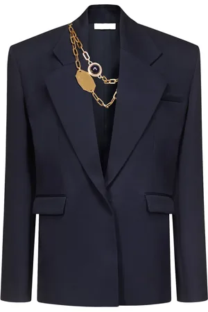 AREA Blazer à détails de chaînes