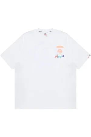 A Bathing Ape T-shirt en coton à logo imprimé