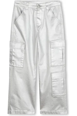 HUGO BOSS Pantalon ample à effet métallisé