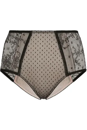 Dolce & Gabbana Culotte en dentelle à taille haute