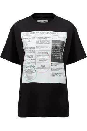 Maison Margiela T-shirt à imprimé texte