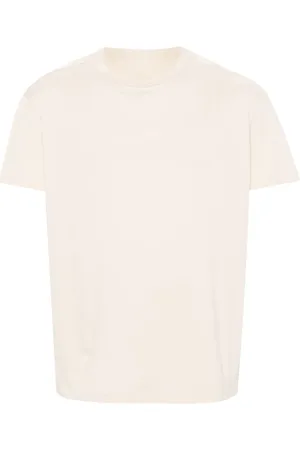 Maison Margiela T-shirt en coton à logo brodé