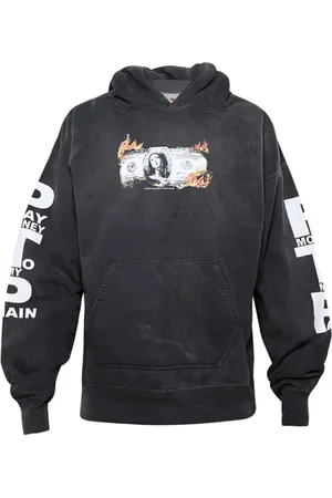 SAINT MXXXXXX Hoodie Money à épaules tombantes