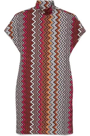 Missoni Robe courte à motif zigzag
