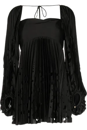 Acler Robe Barlow courte plissée