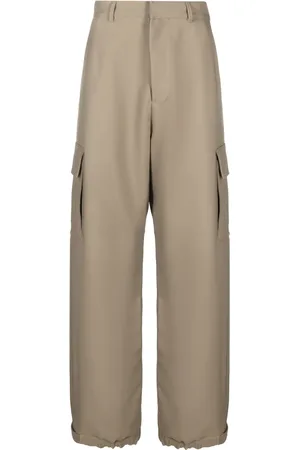 OFF-WHITE Pantalon ample à poches cargo
