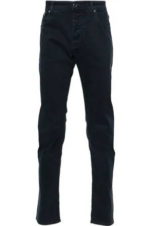 Jacob Cohen Jean à patch logo