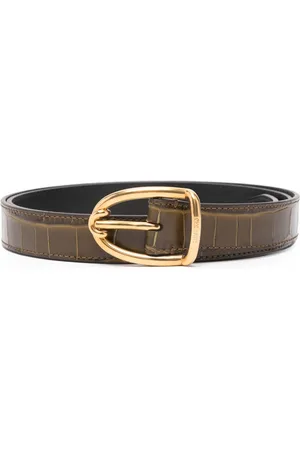 Tom Ford Ceinture à effet peau de crocodile