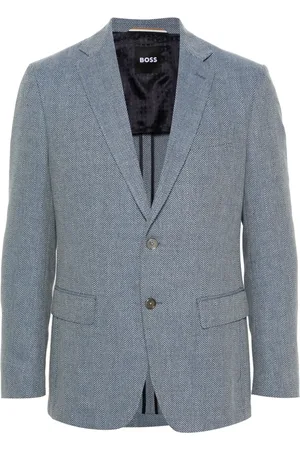 HUGO BOSS Blazer à motif de chevrons