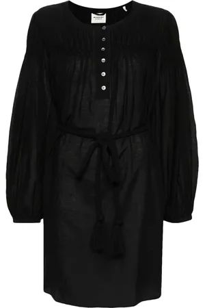 Marant Etoile Robe Adeliani à détails plissés