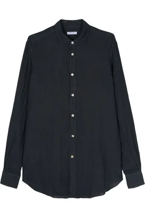 Boglioli Chemise en lin à manches longues